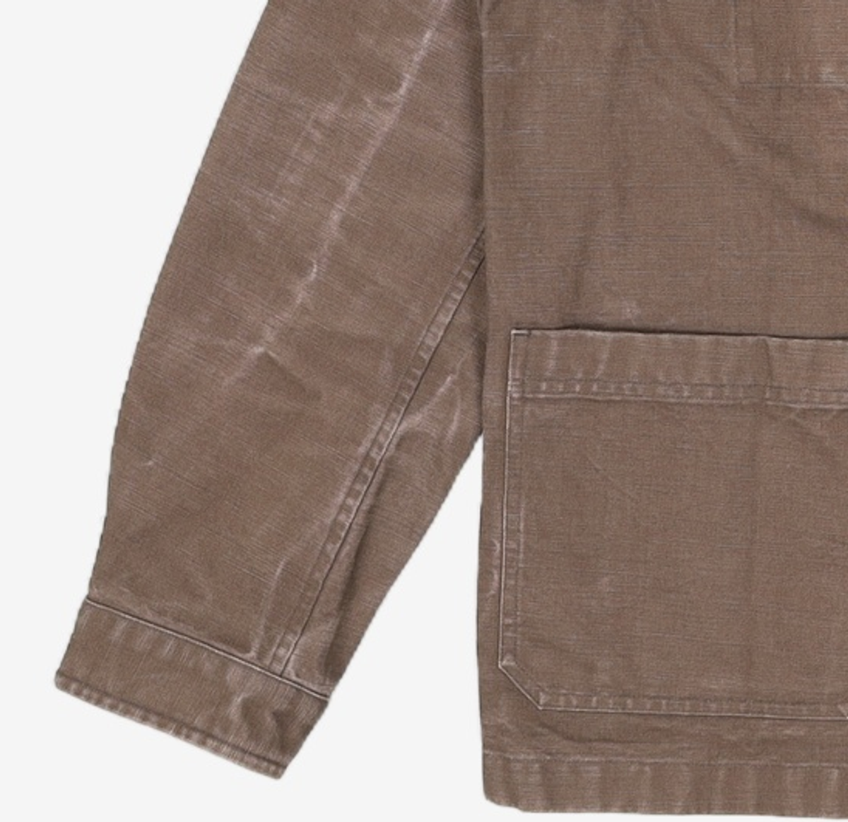아틀리에 델디오(ATELIER DELDIO) COTTON CANVAS WORK JACKET (GREY) M