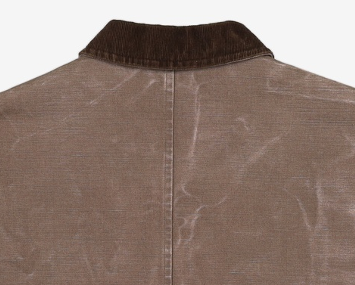 아틀리에 델디오(ATELIER DELDIO) COTTON CANVAS WORK JACKET (GREY) M