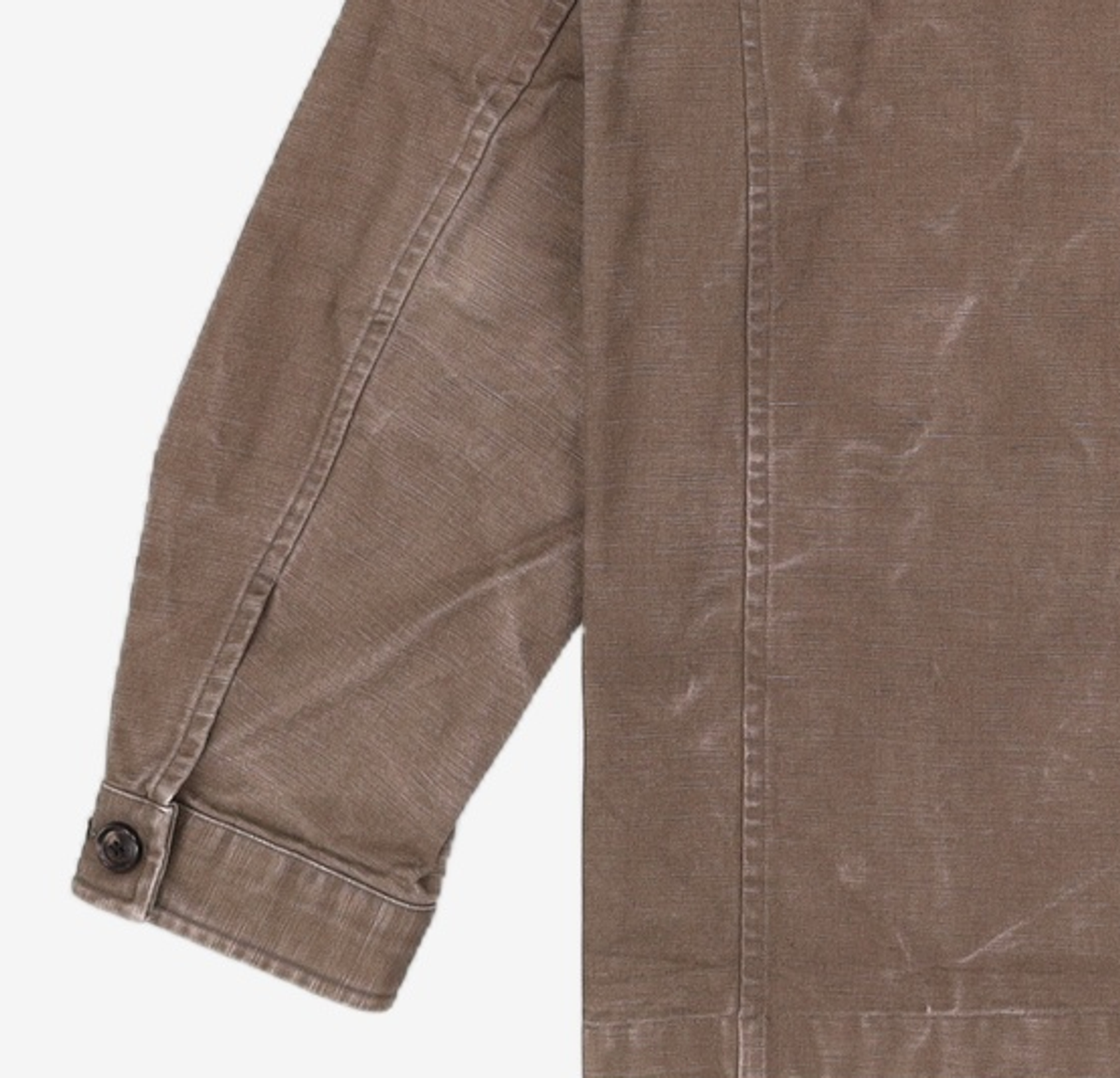 아틀리에 델디오(ATELIER DELDIO) COTTON CANVAS WORK JACKET (GREY) M