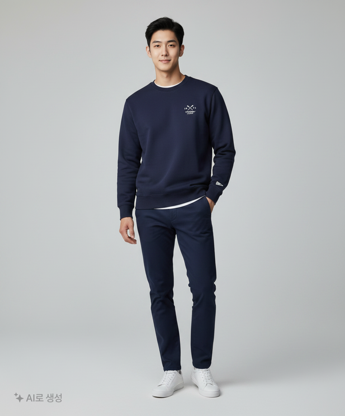 컬럼비아 유니버시티(COLUMBIA UNIVERSITY) 1873 CREW CLUB SWEATSHIRTS 네이비 S