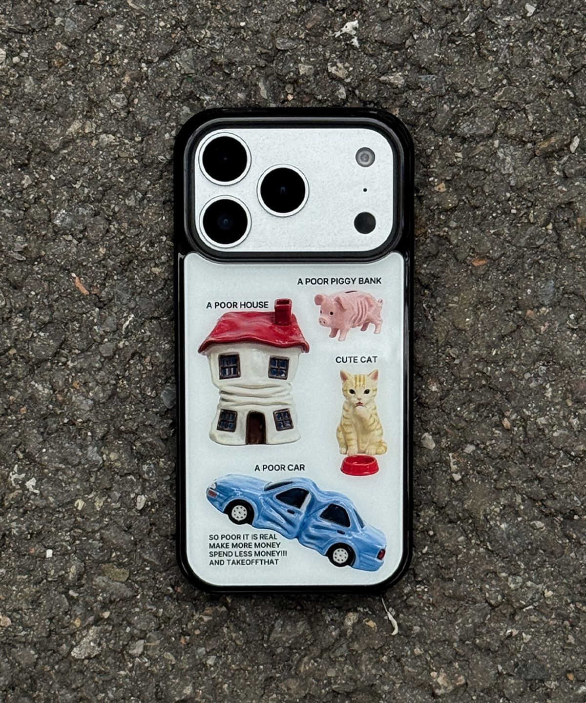 테이크오프댓(TAKEOFFTHAT) poor club case (white)