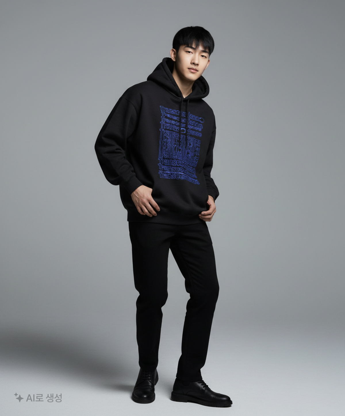 일레딧(ILLEDIT) 후드 티셔츠
