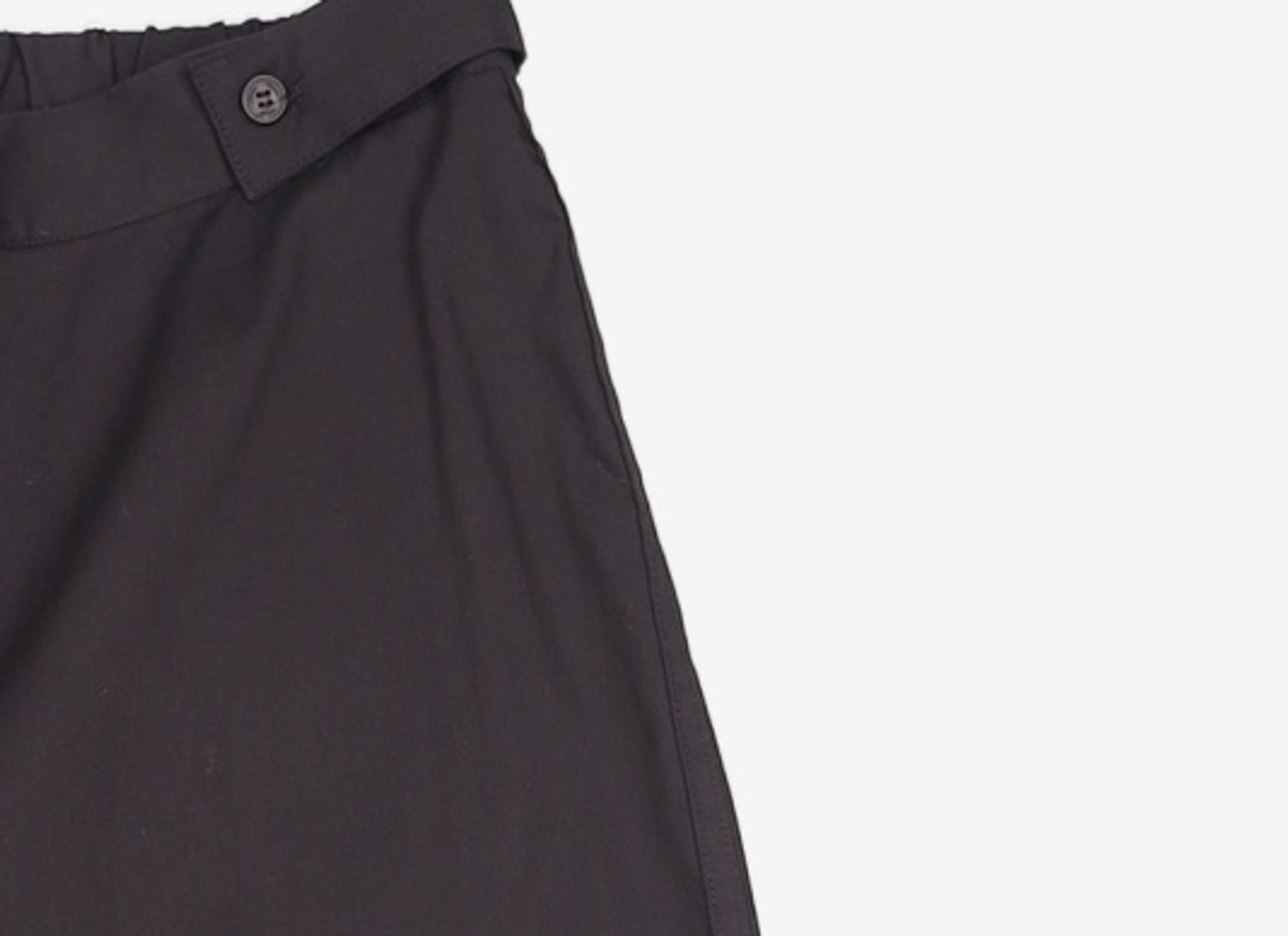 미세키서울(MISEKI SEOUL) Spiral pleats skirt pants SET CHARCOAL 2