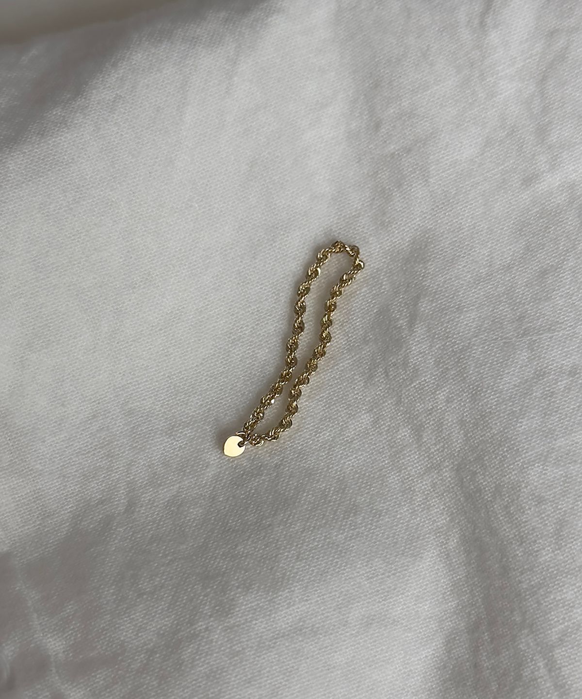 파예(FAYE) 14k Daily rope chain ring