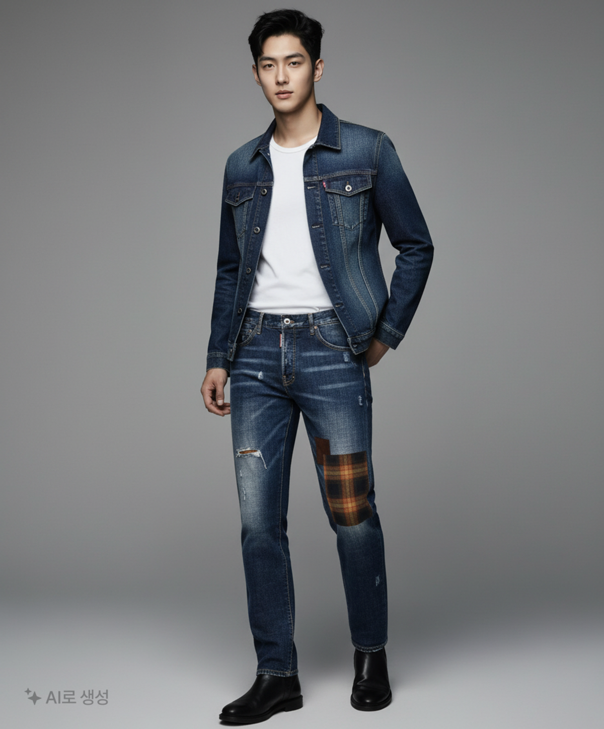 디스퀘어드2(DSQUARED2) 청/데님 팬츠 50