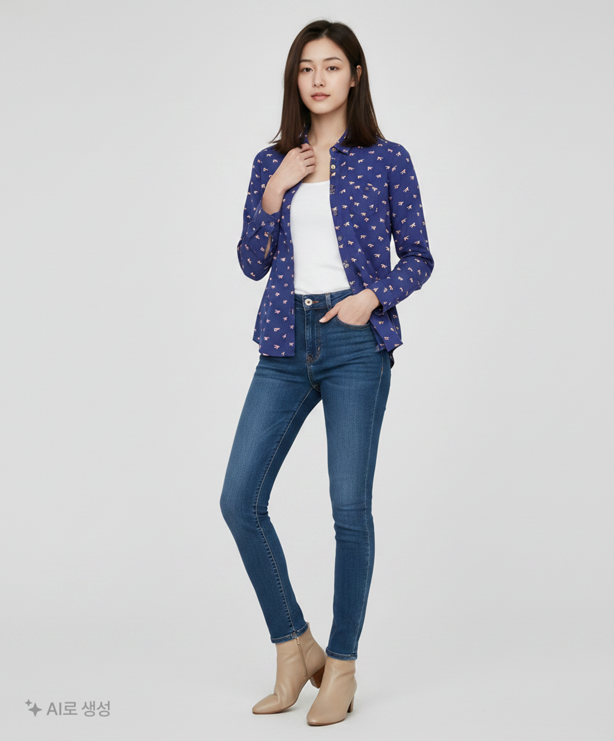 힐피거데님(Hilfiger Denim by Tommy Hilfiger) 캐주얼 셔츠 XS