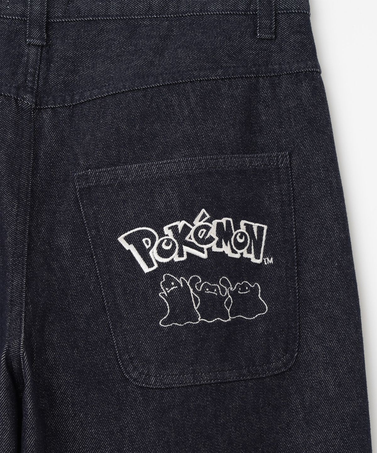 밀로 아카이브(MILLO ARCHIVE) [Pokémon] 프리크 데님 팬츠 [데님 블루]