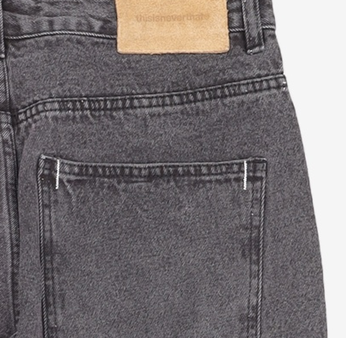 디스이즈네버댓(THISISNEVERTHAT) Washed Easy Jean Black M