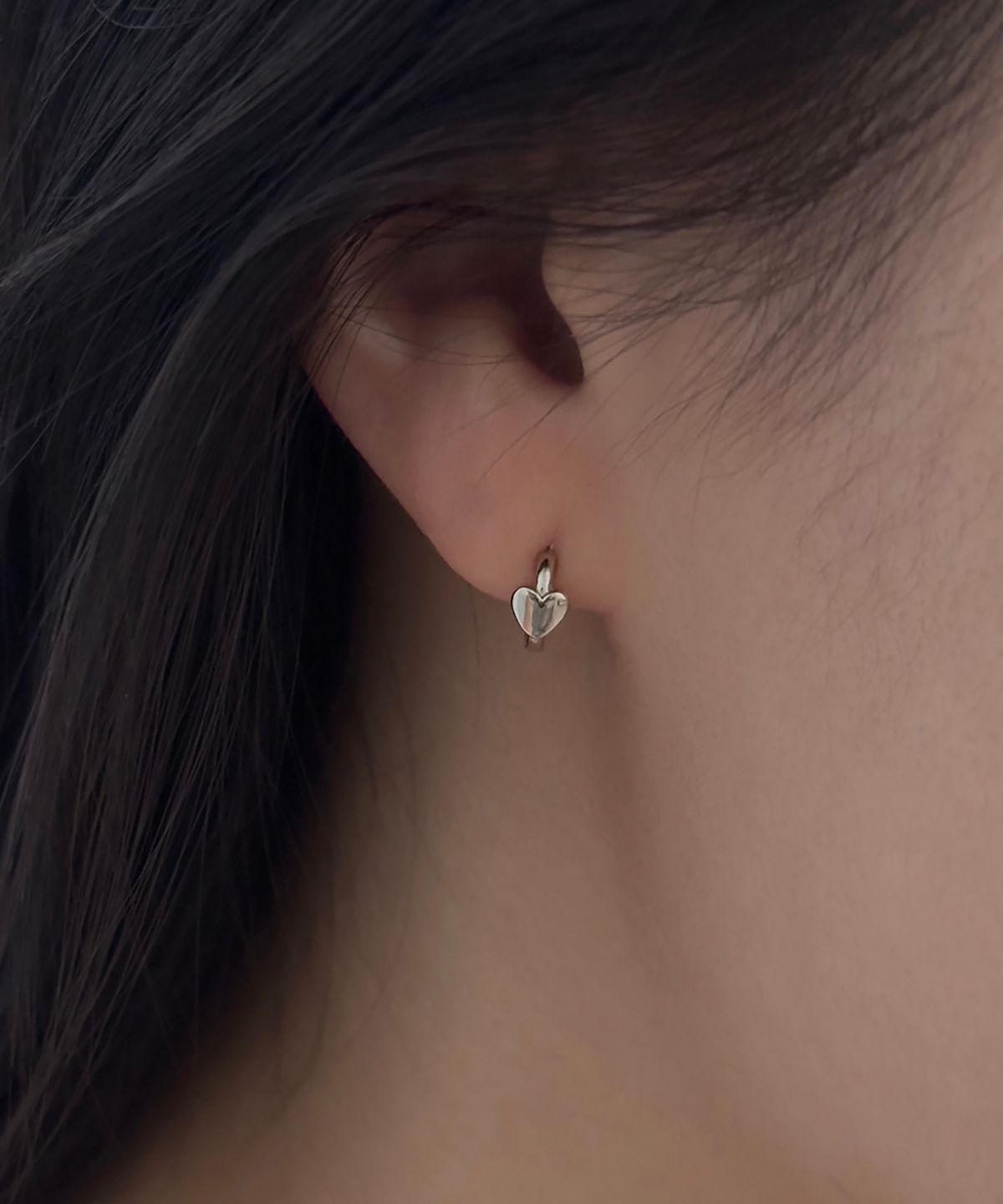 파예(FAYE) 14k Petit heart earrings