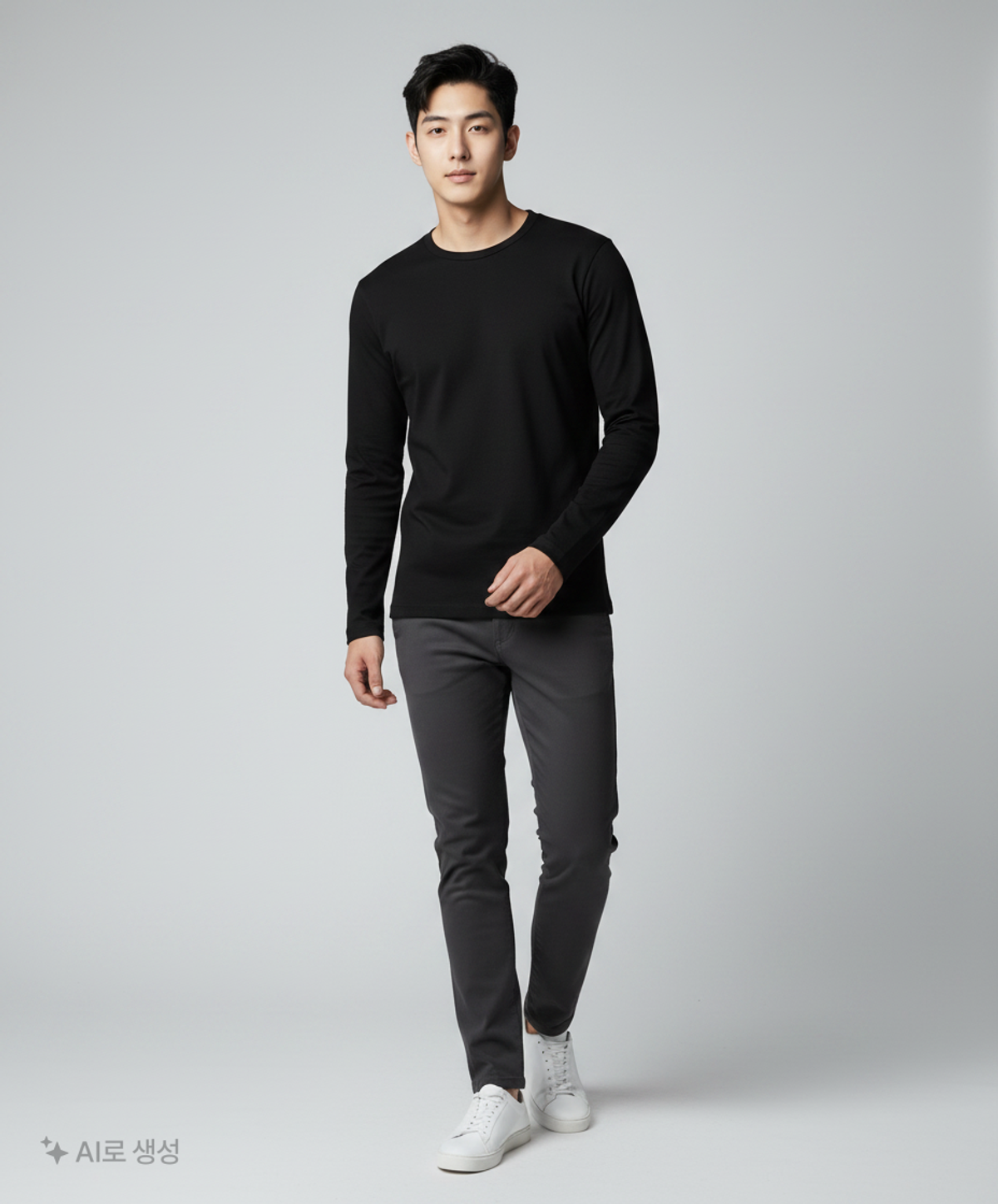 스파오(SPAO) 긴소매 티셔츠 95