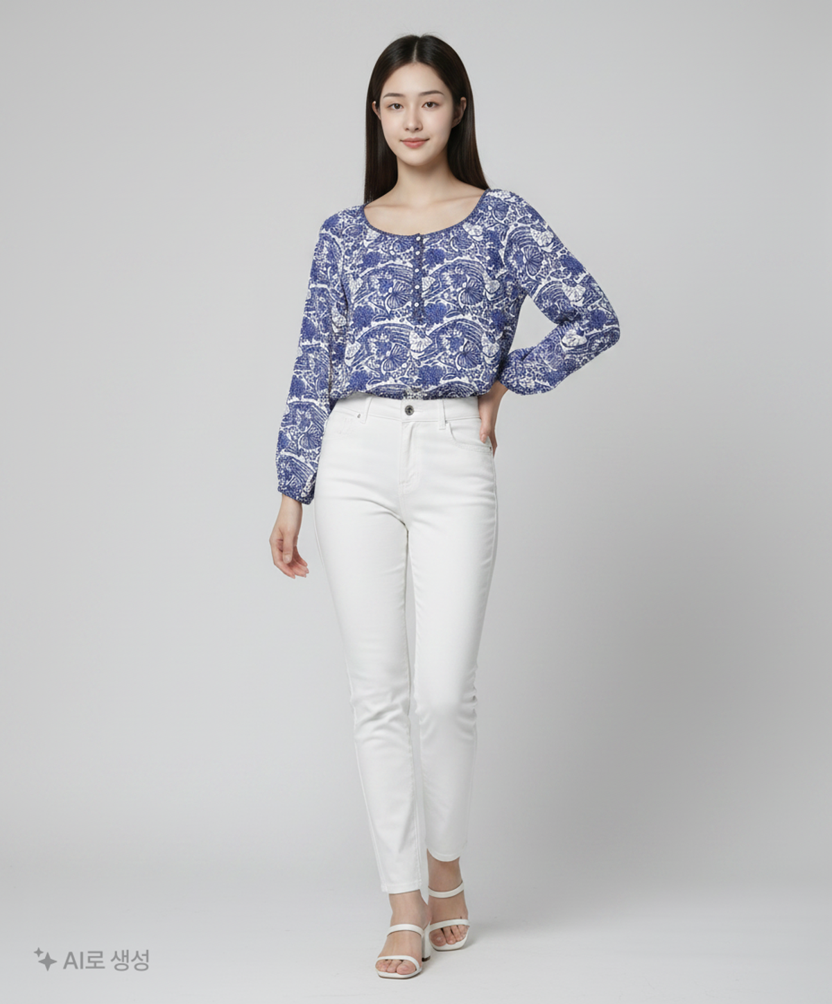 엘오지지 x 에이치엔엠(L.O.G.G x H&M) 블라우스 34