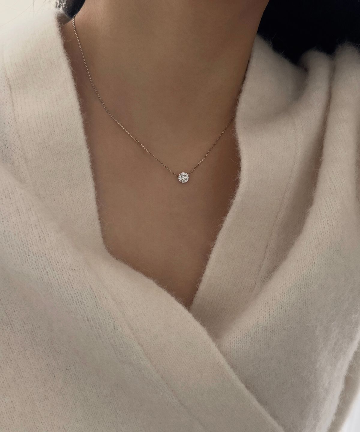 파예(FAYE) 14k Dear one necklace