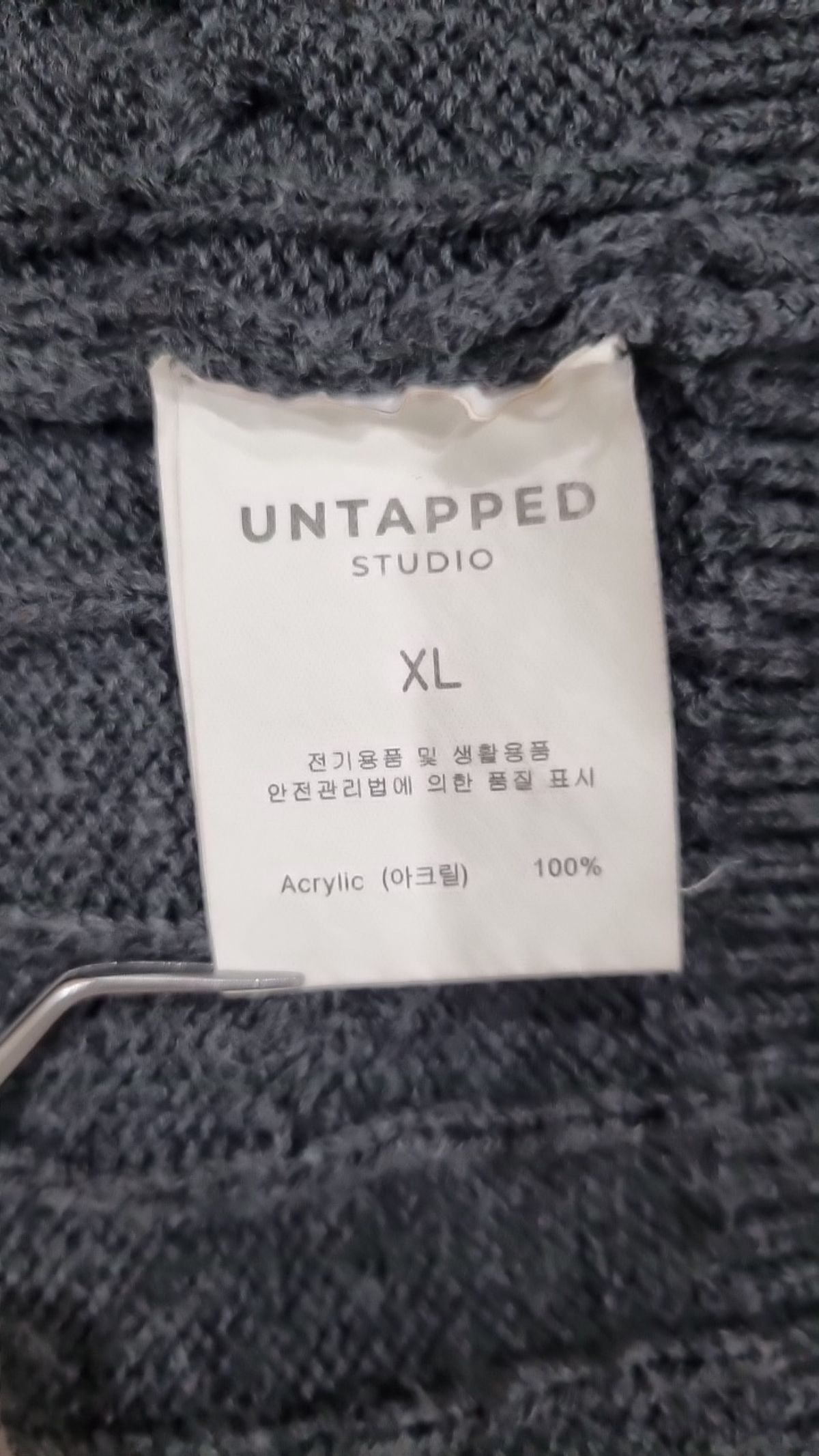 언탭트 스튜디오(UNTAPPED STUDIO) 니트/스웨터 XL