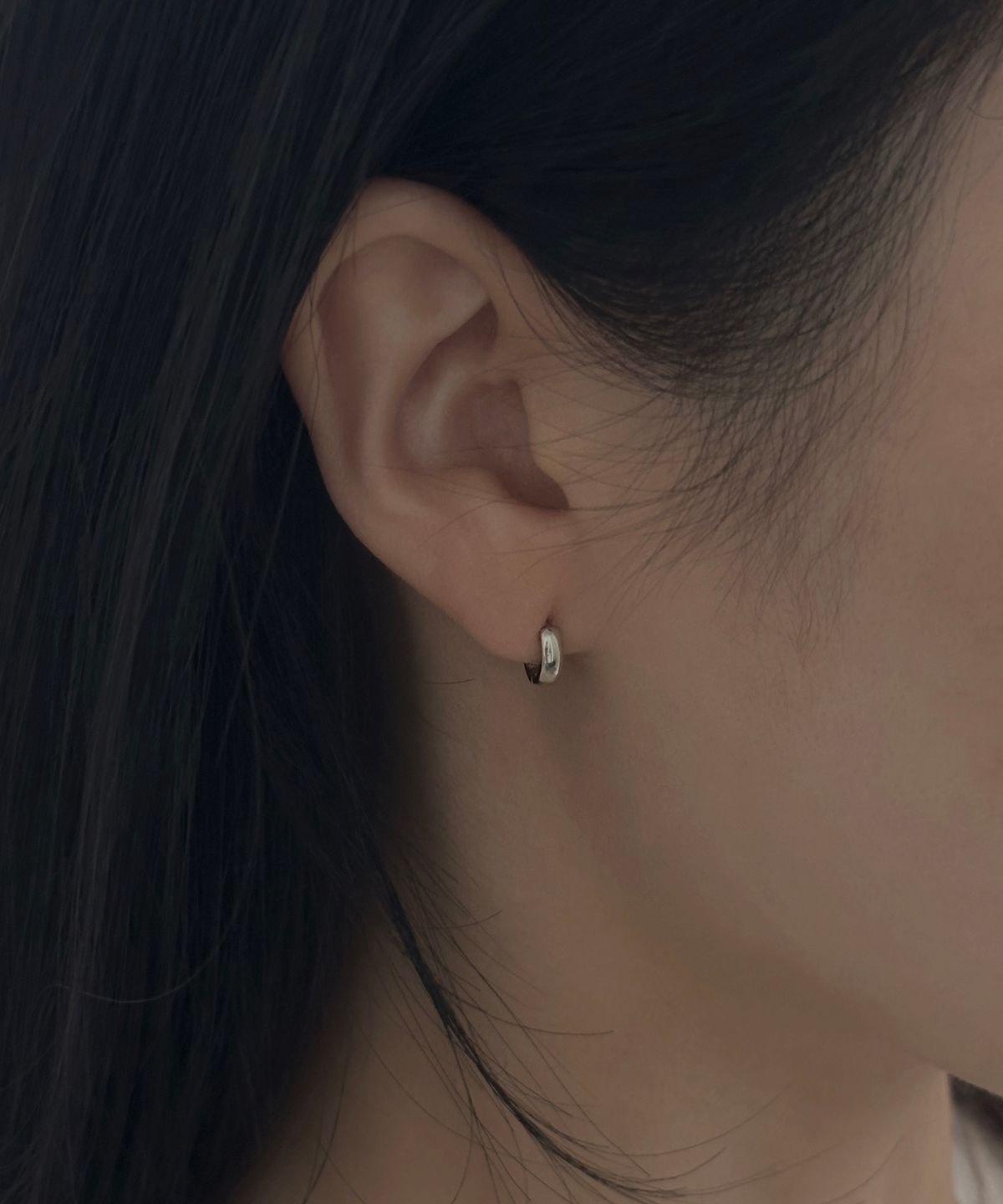파예(FAYE) 14k Clean hoop earrings