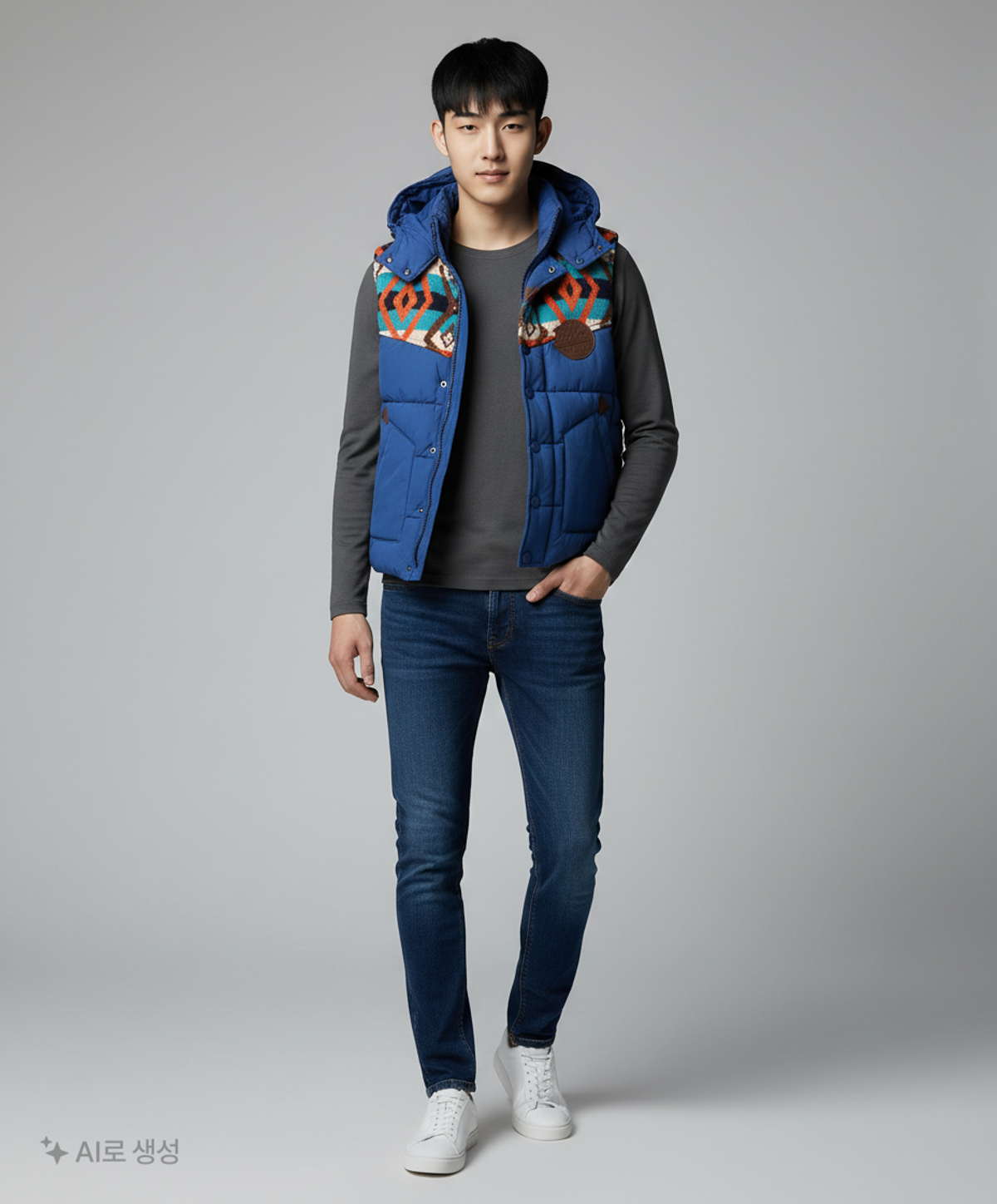 에비수(EVISU) 패딩 베스트 5