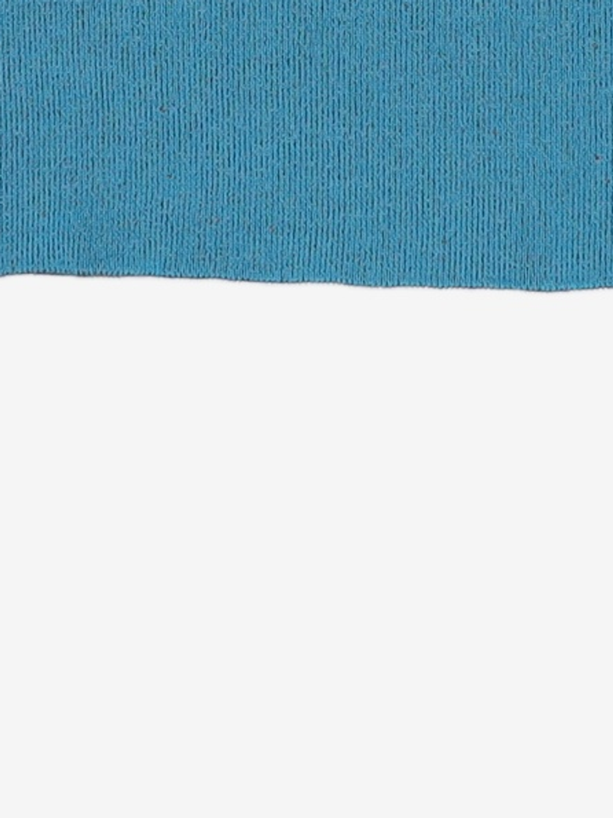 웰빙익스프레스(WELLBEING EXPRESS) Embroidered Slit Knit Top Teal S