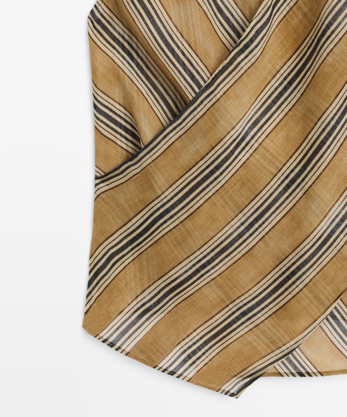 마시모두띠(MASSIMO DUTTI) 스트라이프 플루이드 랩 탑