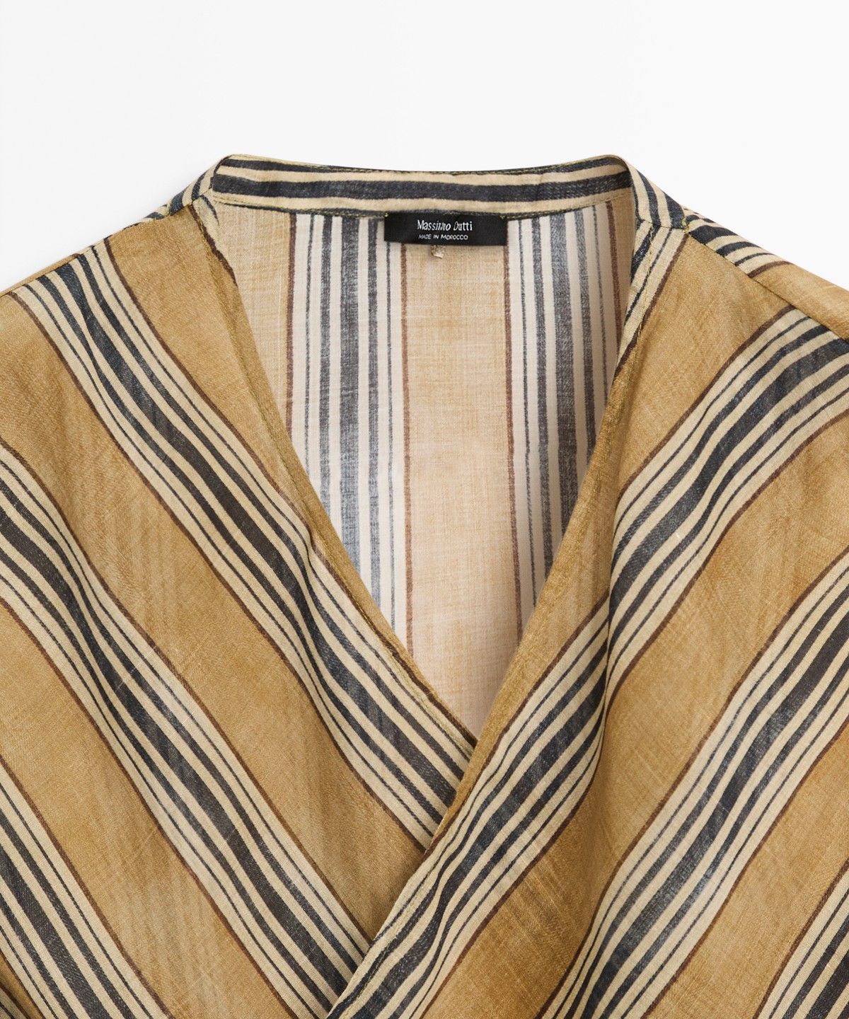 마시모두띠(MASSIMO DUTTI) 스트라이프 플루이드 랩 탑