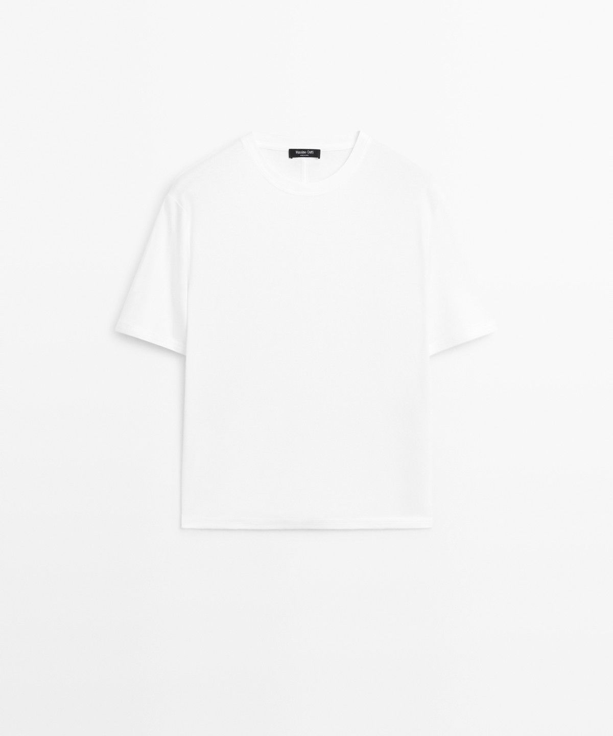 마시모두띠(MASSIMO DUTTI) 100% 코튼 반팔 티셔츠