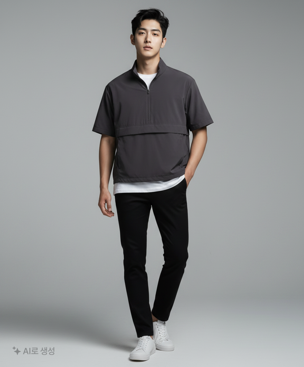 스파오(SPAO) 아노락 재킷