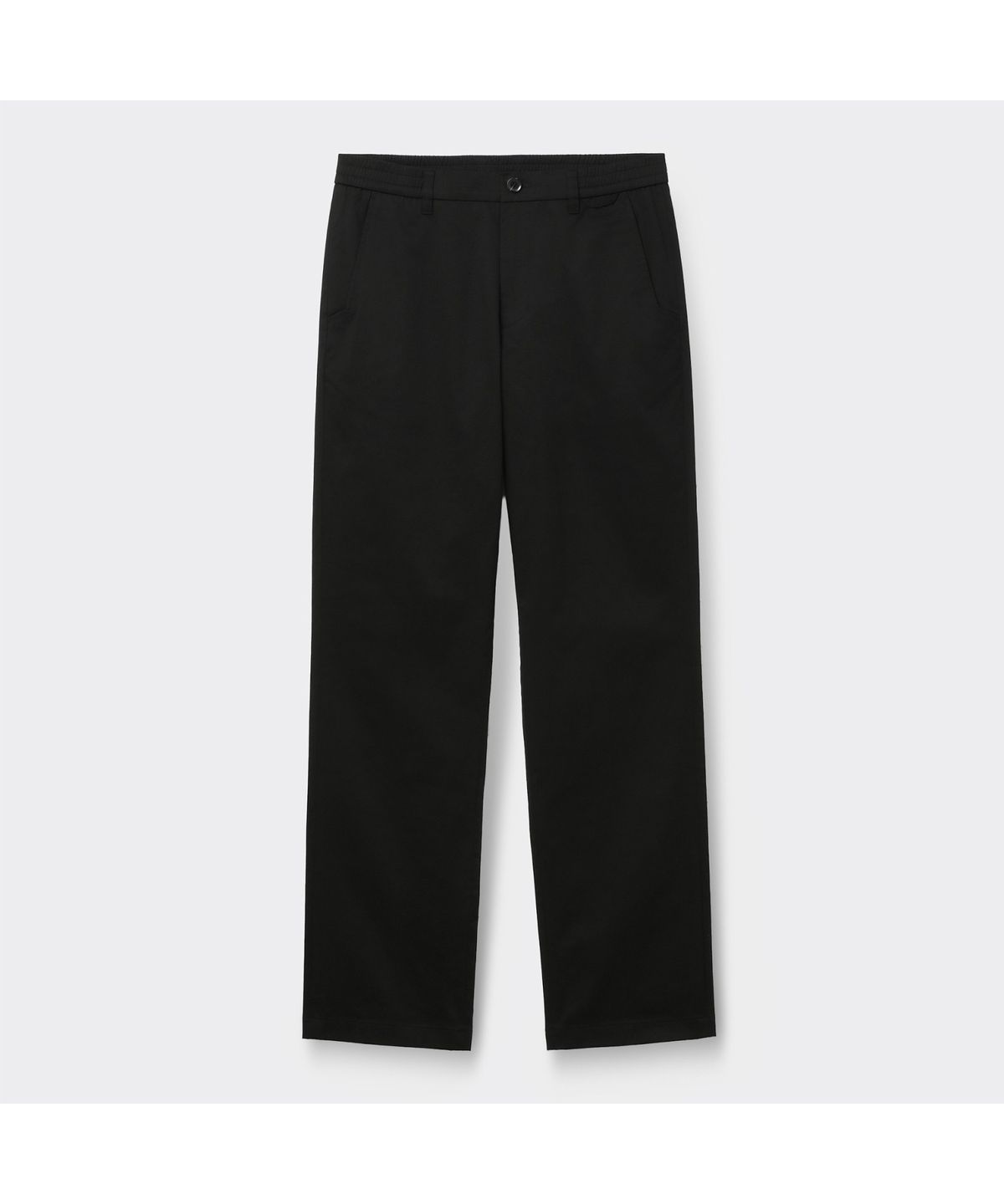 커스텀멜로우(CUSTOMELLOW) Black Cotton Pants CWPAM26311BKX