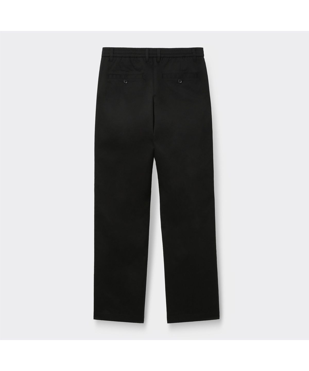 커스텀멜로우(CUSTOMELLOW) Black Cotton Pants CWPAM26311BKX