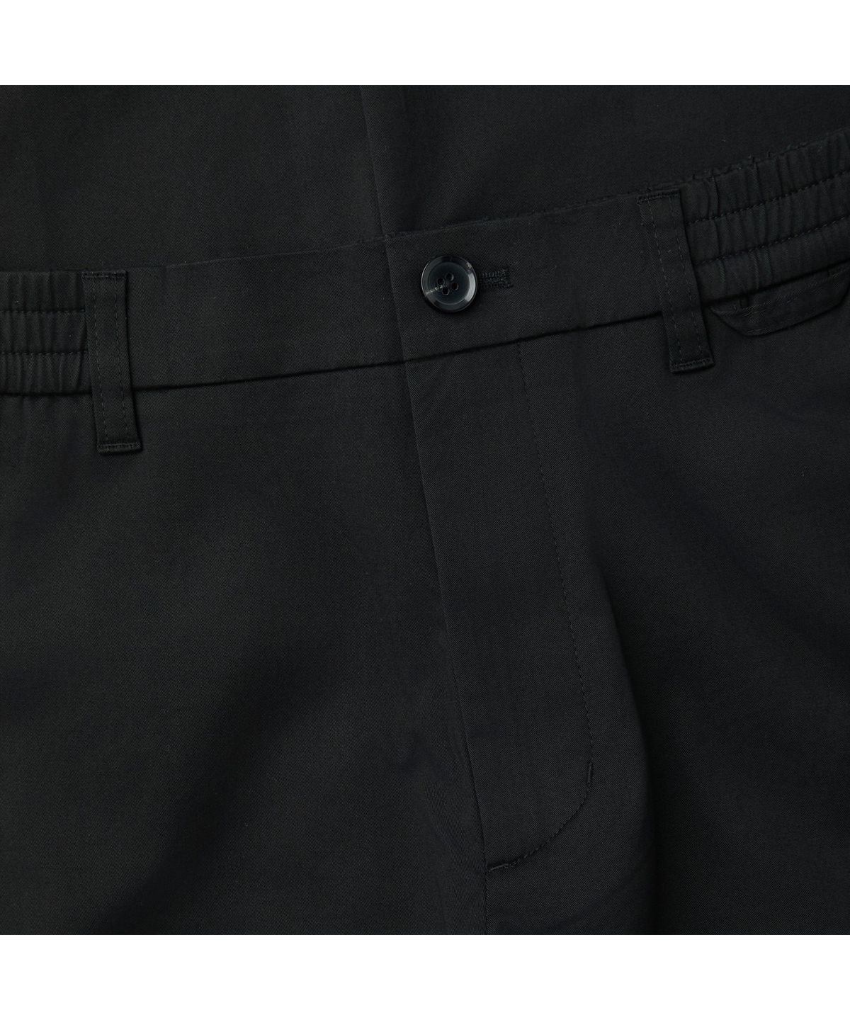 커스텀멜로우(CUSTOMELLOW) Black Cotton Pants CWPAM26311BKX