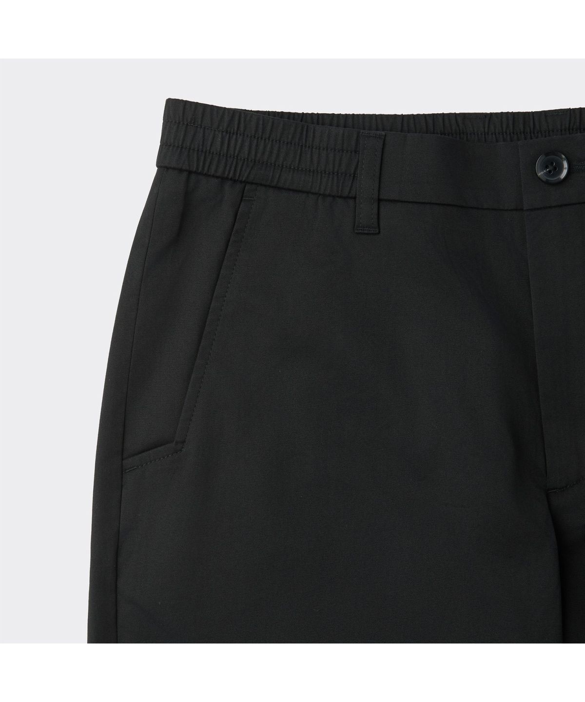 커스텀멜로우(CUSTOMELLOW) Black Cotton Pants CWPAM26311BKX