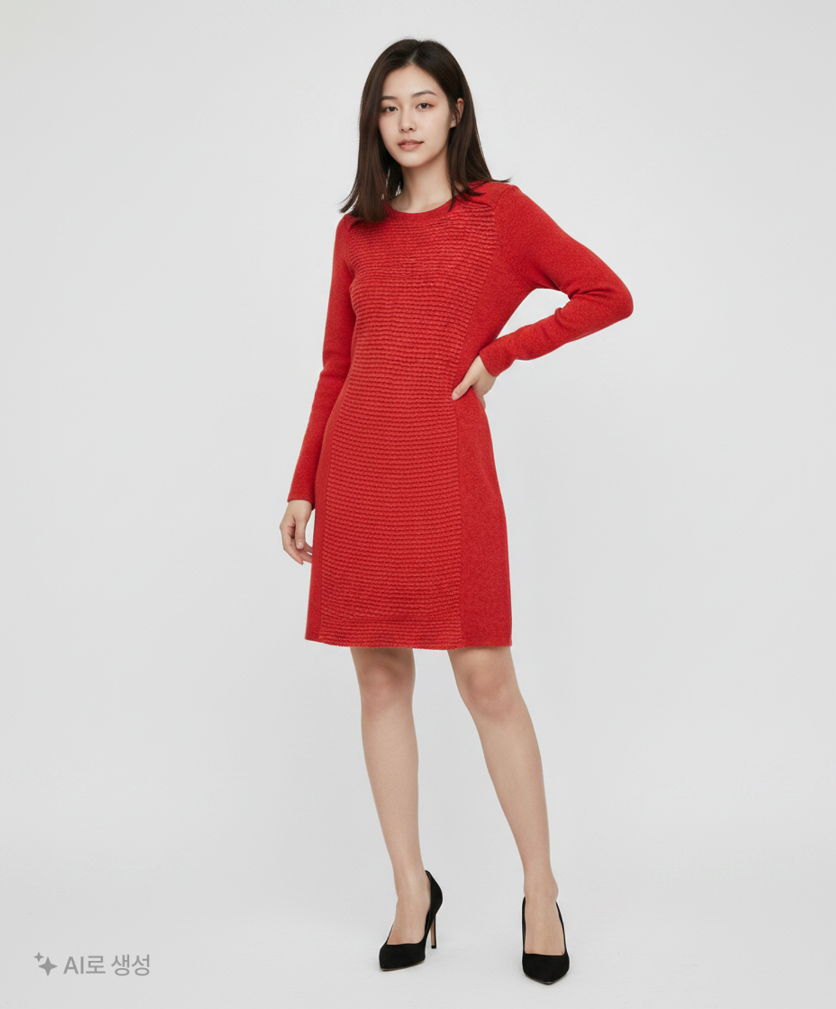 올리비아 하슬러(OLIVIA HASSLER) 미디 원피스 90