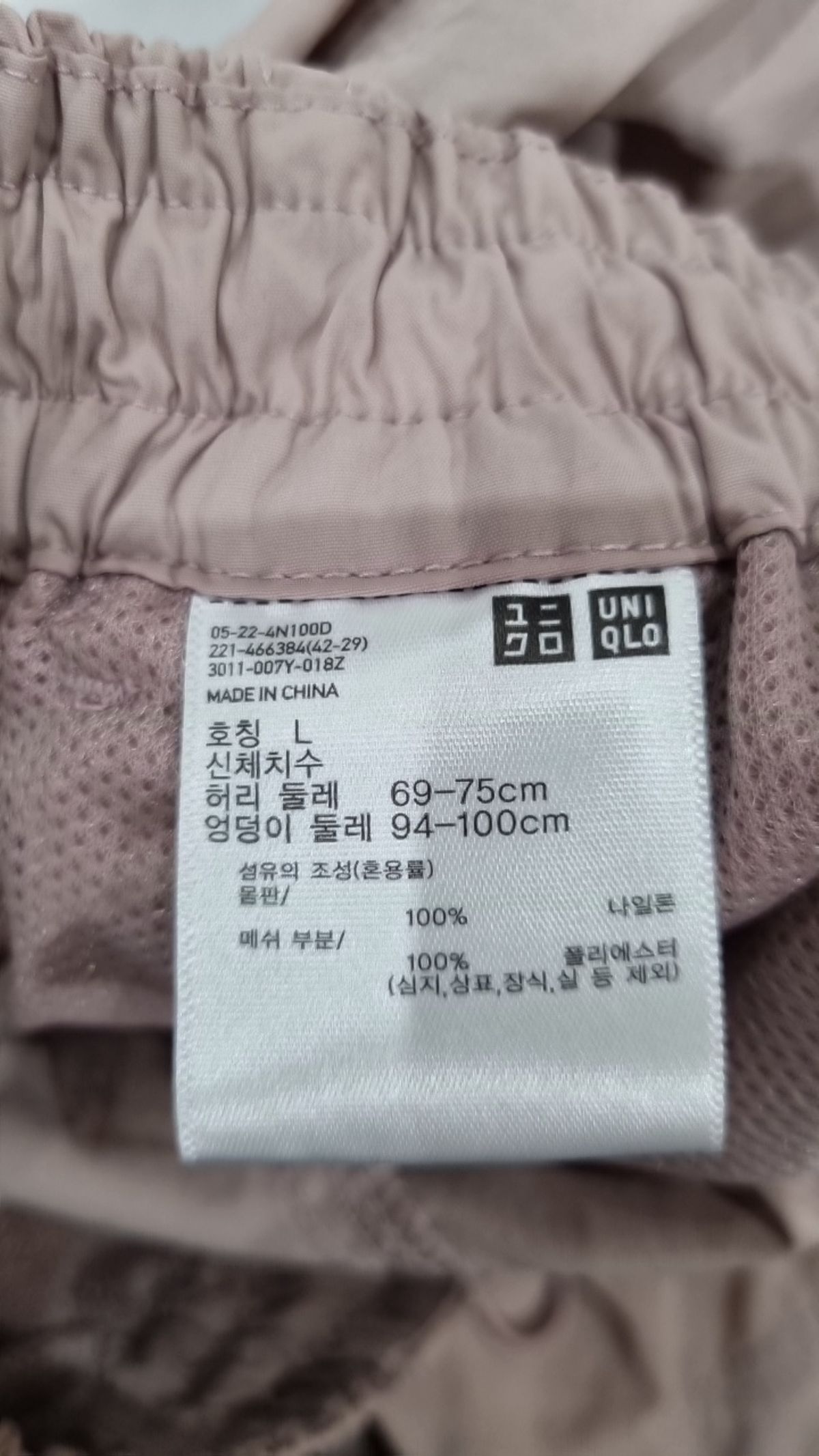유니클로(UNIQLO) 숏팬츠 L