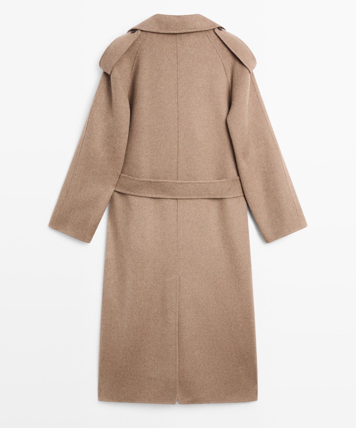 마시모두띠(MASSIMO DUTTI) 울 블렌드 롱 트렌치 코트