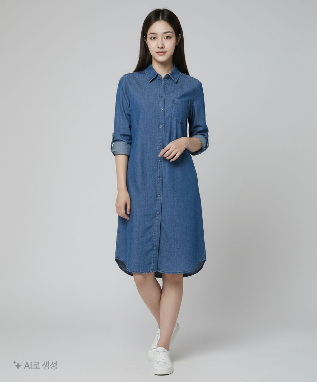 유니클로(UNIQLO) 미디 원피스 S