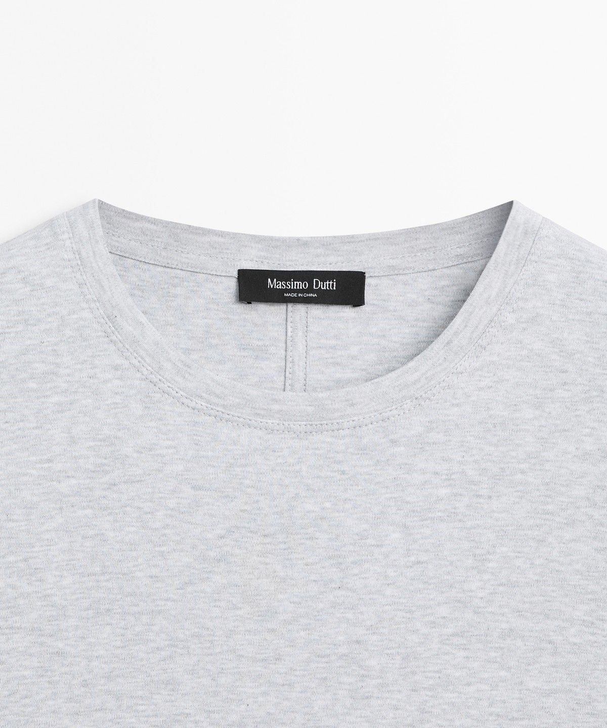 마시모두띠(MASSIMO DUTTI) 100% 코튼 반팔 티셔츠