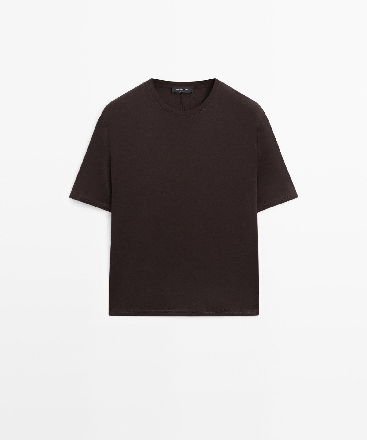 마시모두띠(MASSIMO DUTTI) 100% 코튼 반팔 티셔츠