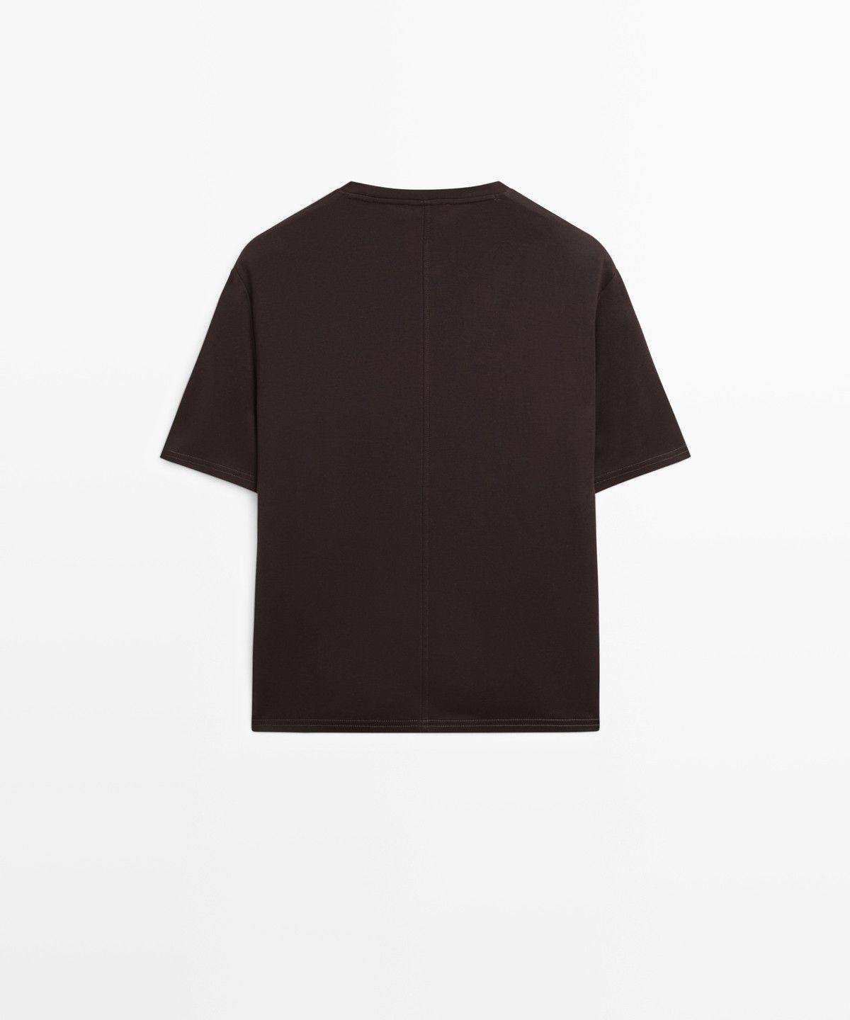 마시모두띠(MASSIMO DUTTI) 100% 코튼 반팔 티셔츠