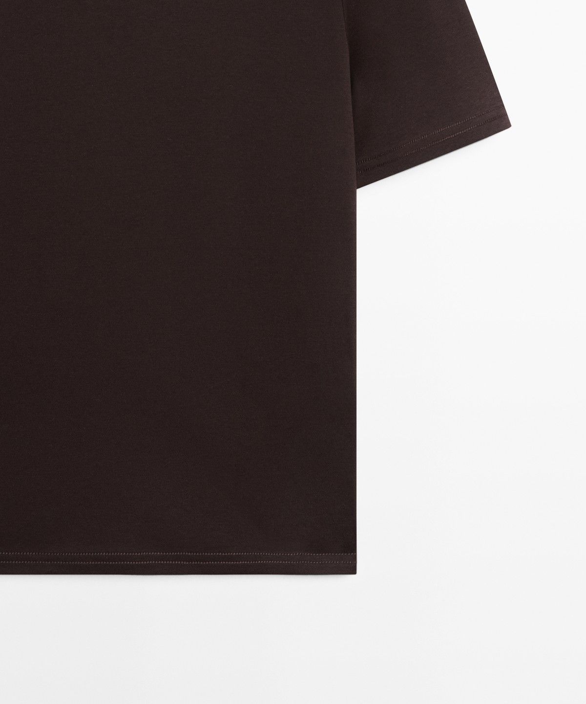 마시모두띠(MASSIMO DUTTI) 100% 코튼 반팔 티셔츠