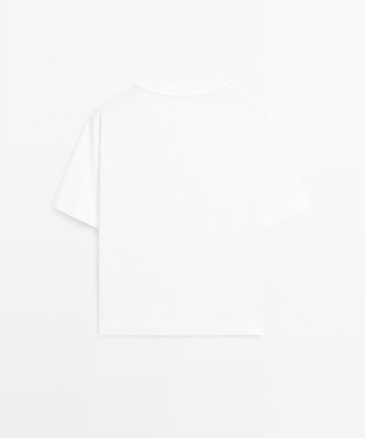 마시모두띠(MASSIMO DUTTI) 포켓 디테일 반팔 티셔츠