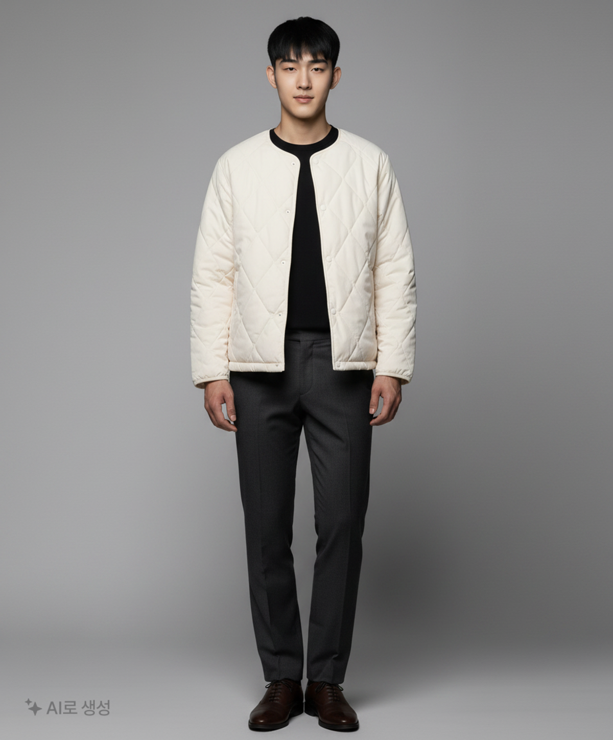 스파오(SPAO) 숏 패딩/숏 헤비 아우터 L