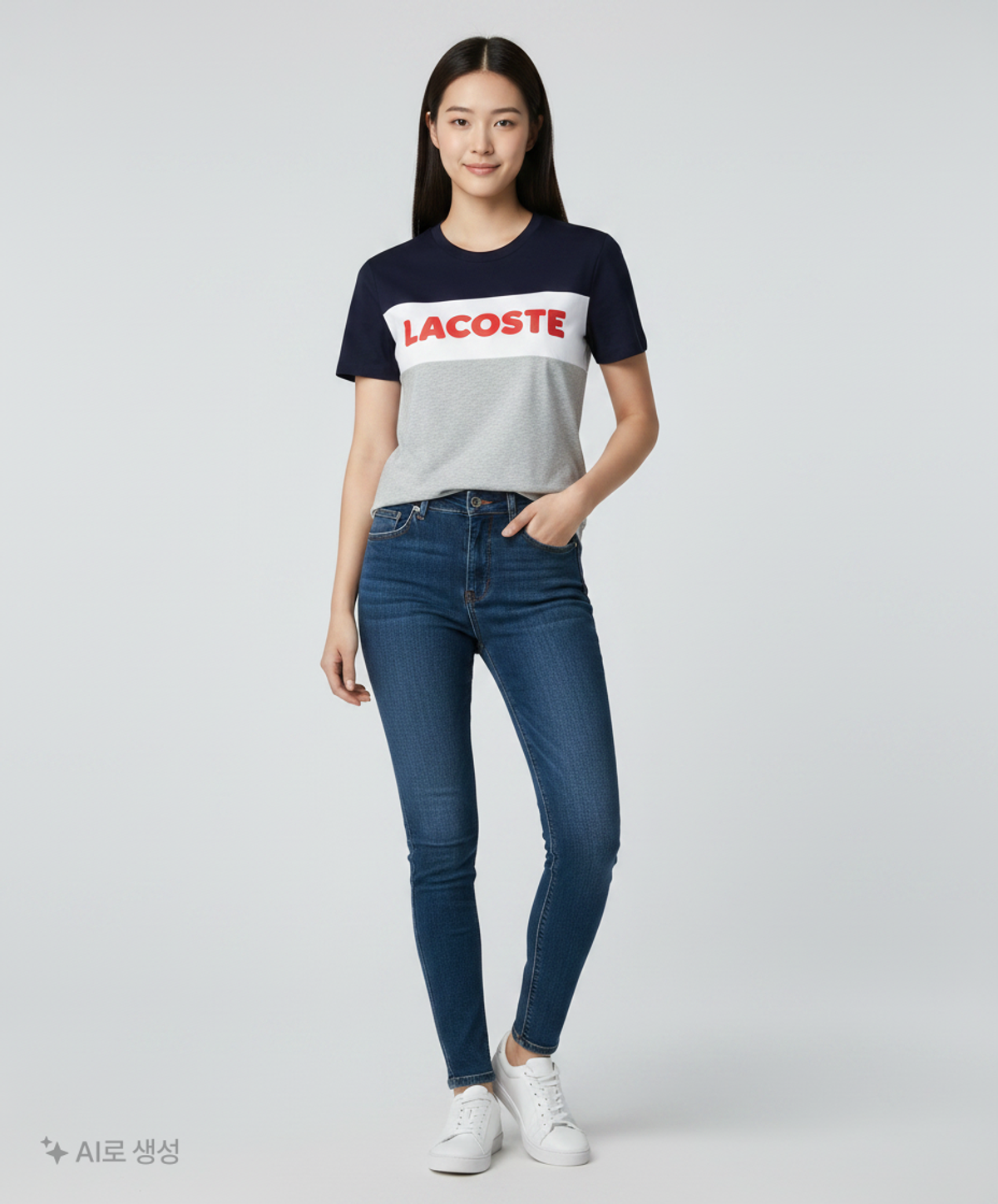 라코스테(LACOSTE) 반소매 티셔츠 S