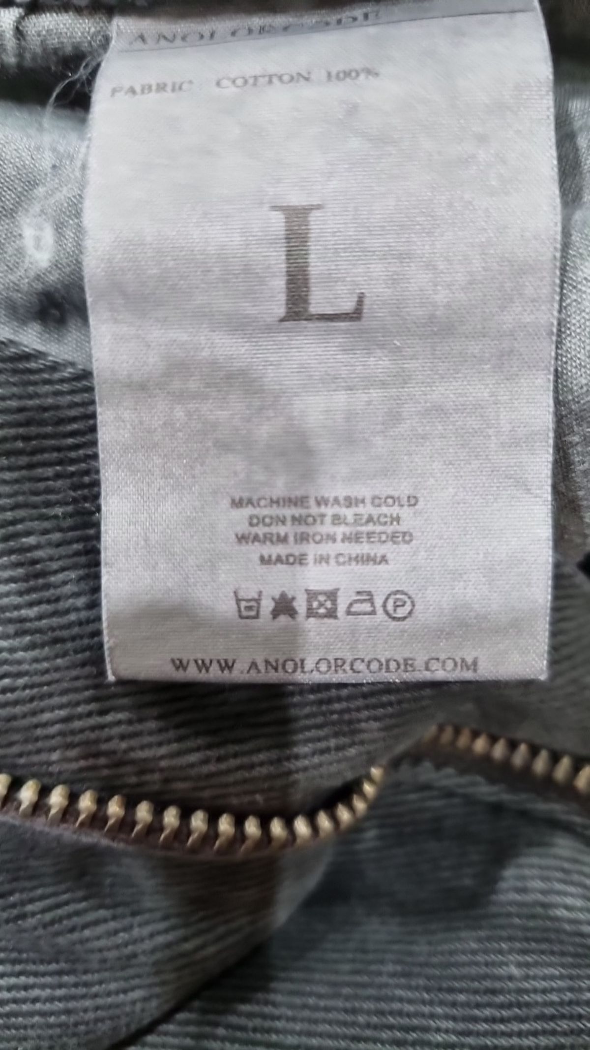 어널러코드(ANOLORCODE) 청/데님 팬츠 L