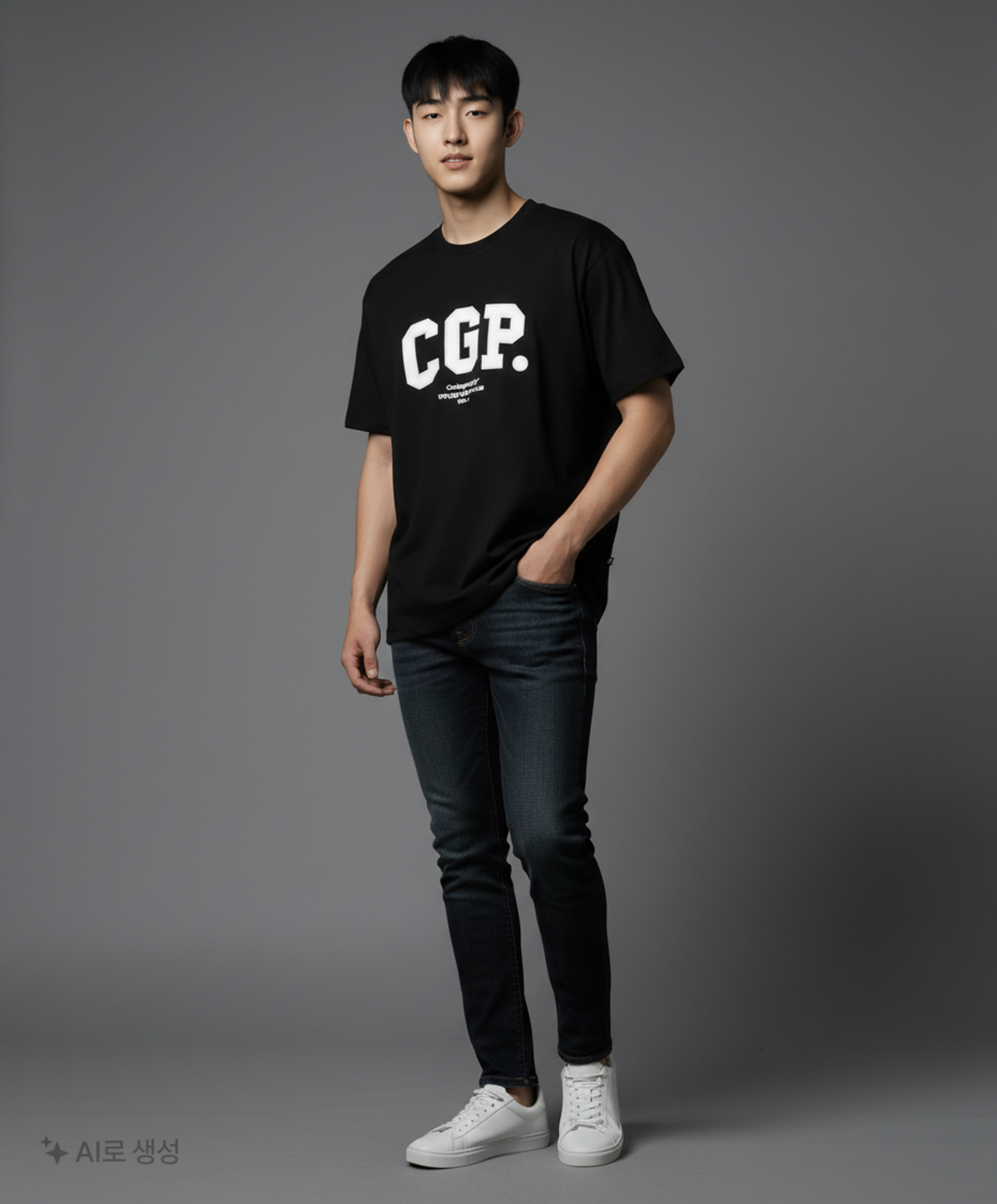 코드그라피(CGP) 반소매 티셔츠 L