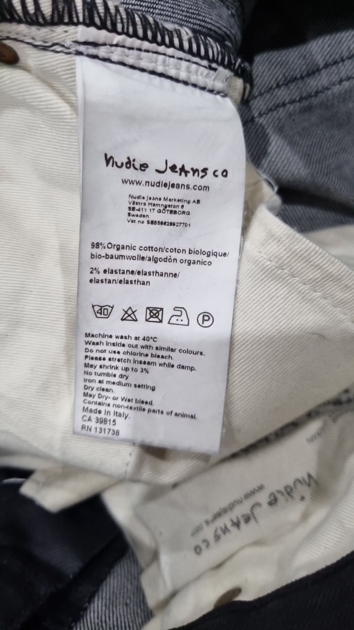 누디진(NUDIEJEANS) 청/데님 팬츠 32 32