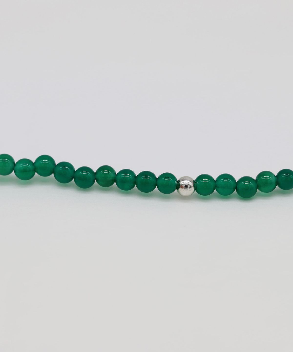 초록(CHOROCK) DOT NECKLACE (GREEN ONYX)