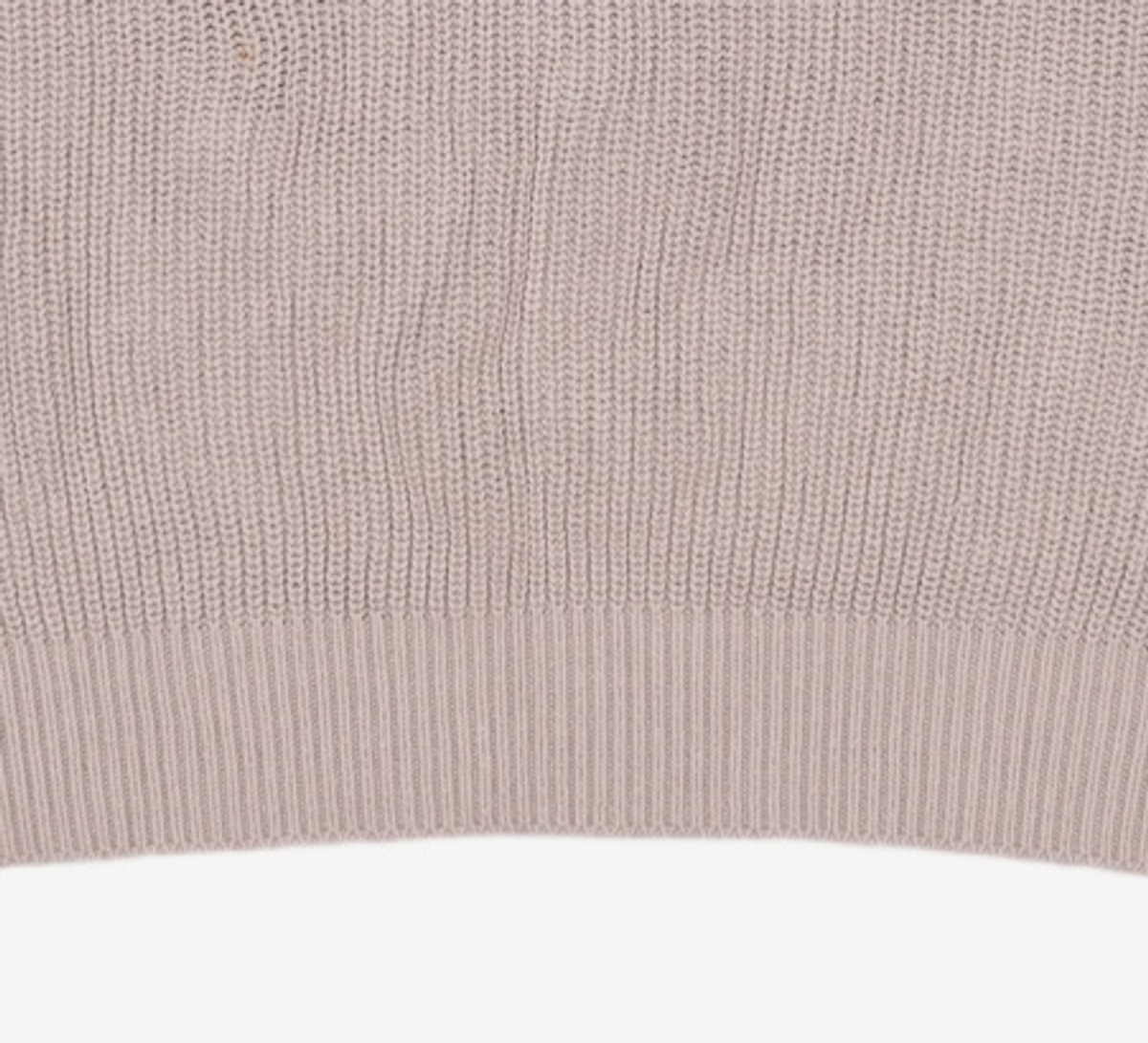 키뮤어(KIIMUIR) (22FW)(5 COLOR) 코튼 워셔블 하프 반집업 니트 M