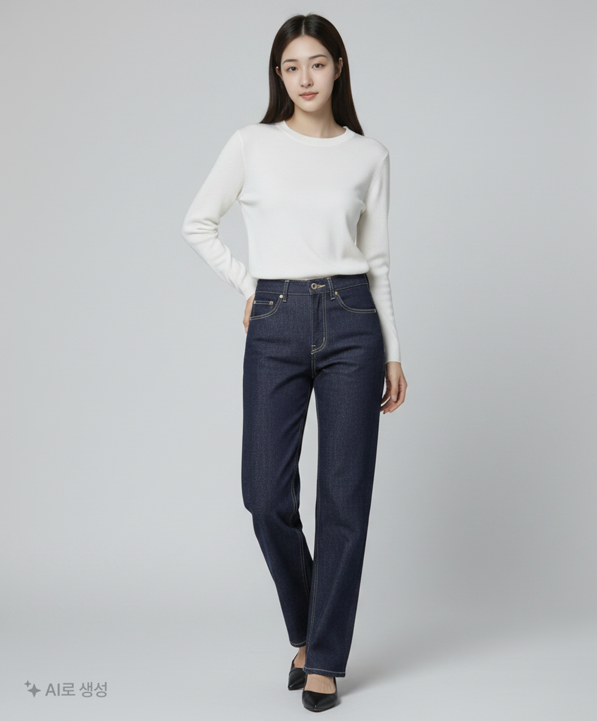 모드나인(MODNINE) 청/데님 팬츠 28