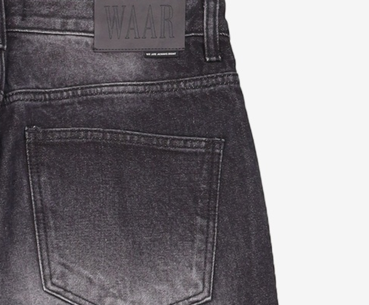와르(WAAR) 청/데님 팬츠 M