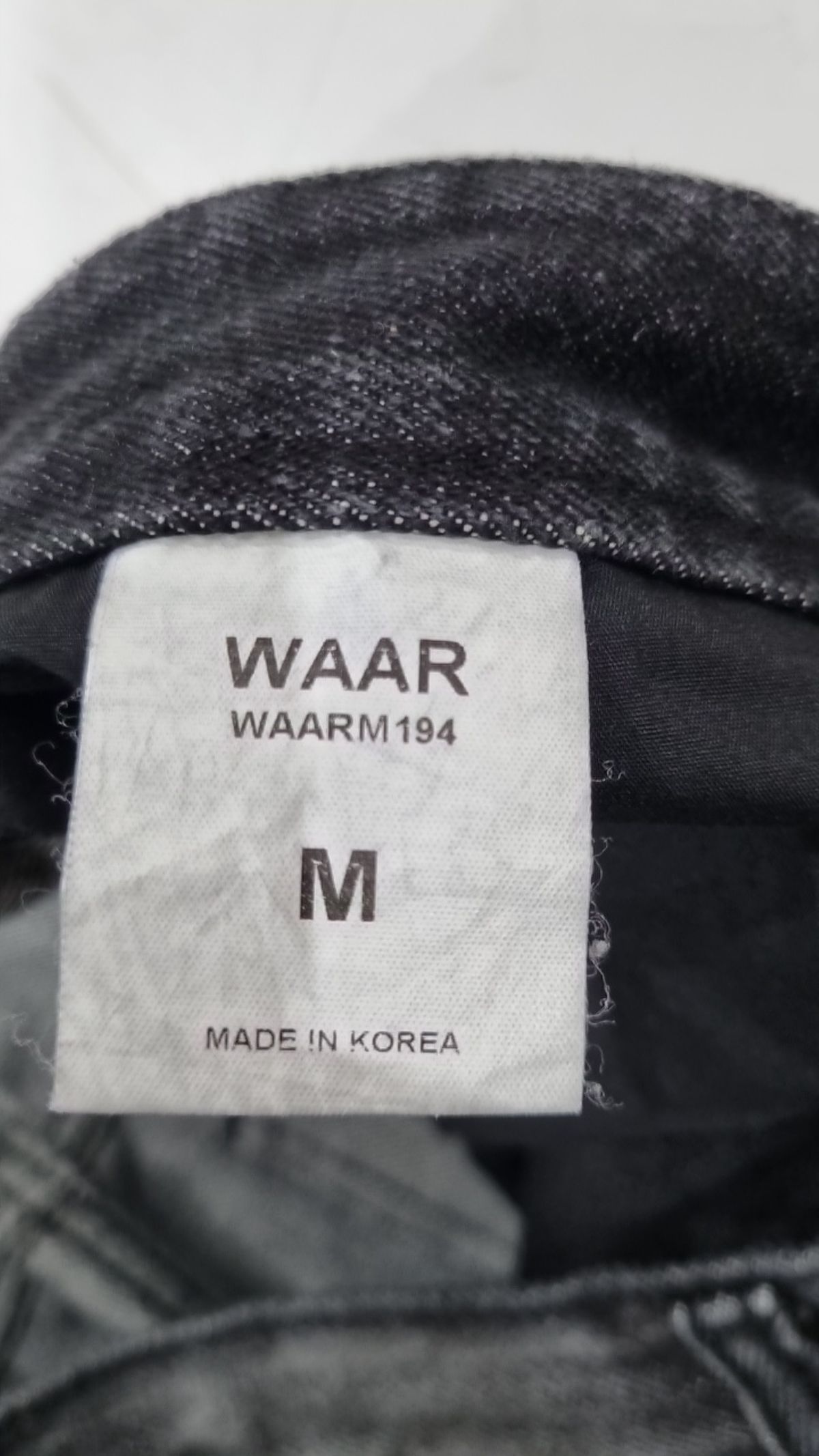 와르(WAAR) 청/데님 팬츠 M