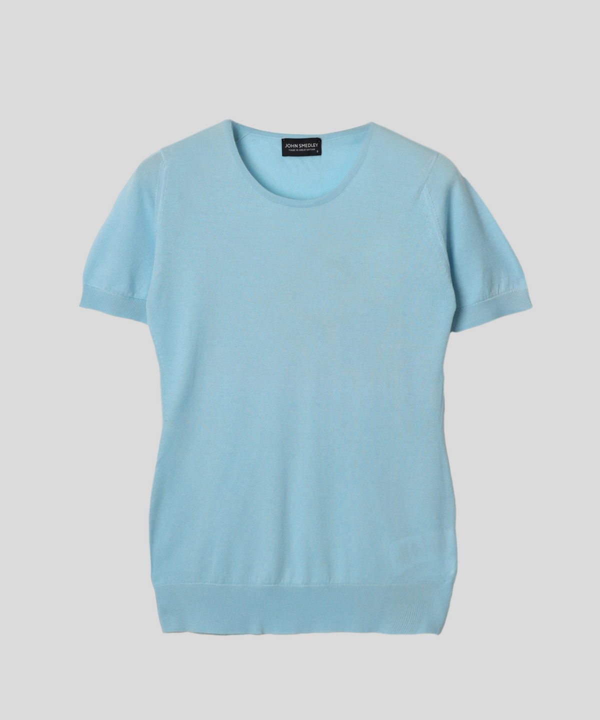 존 스메들리(JOHN SMEDLEY) DANIELLA Classic Half-Sleeve Sea Island Cotton Knit Heritage Col.1_10 Colors