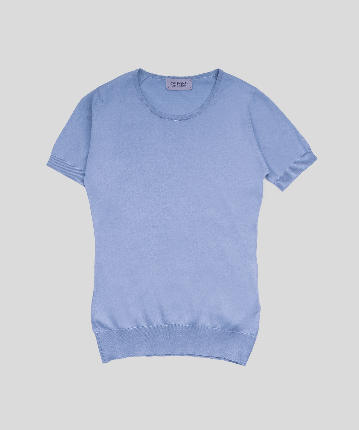 존 스메들리(JOHN SMEDLEY) DANIELLA Classic Half-Sleeve Sea Island Cotton Knit Heritage Col.1_10 Colors