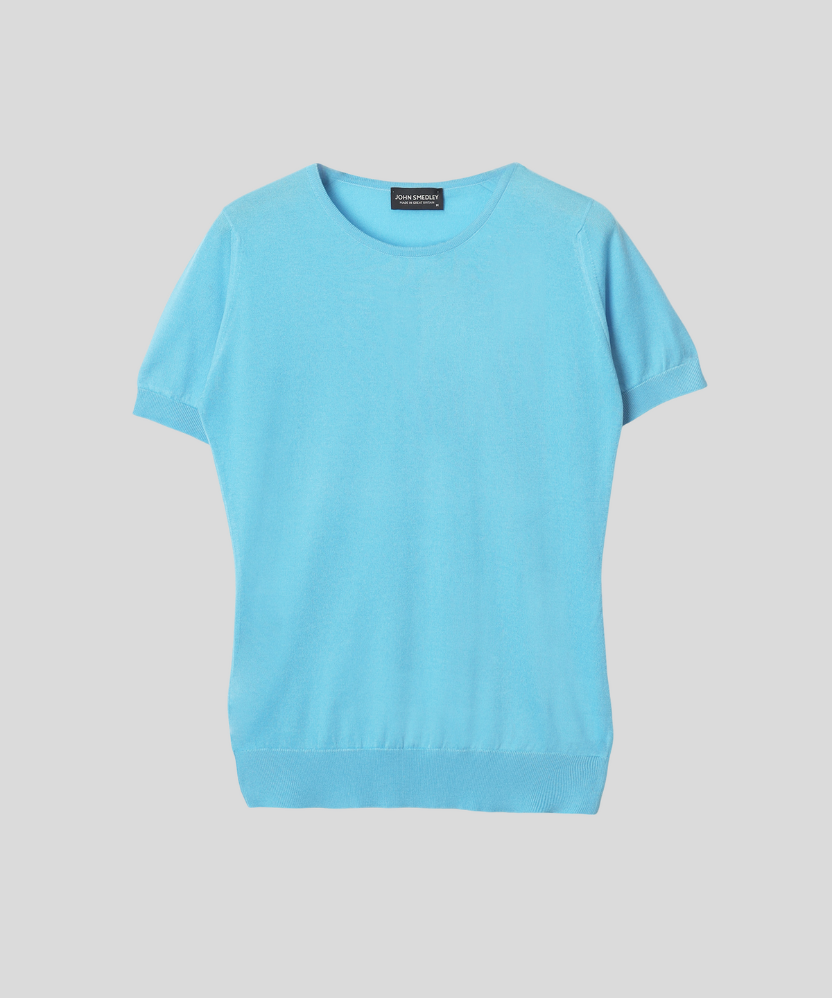 존 스메들리(JOHN SMEDLEY) DANIELLA Classic Half-Sleeve Sea Island Cotton Knit Heritage Col.1_10 Colors
